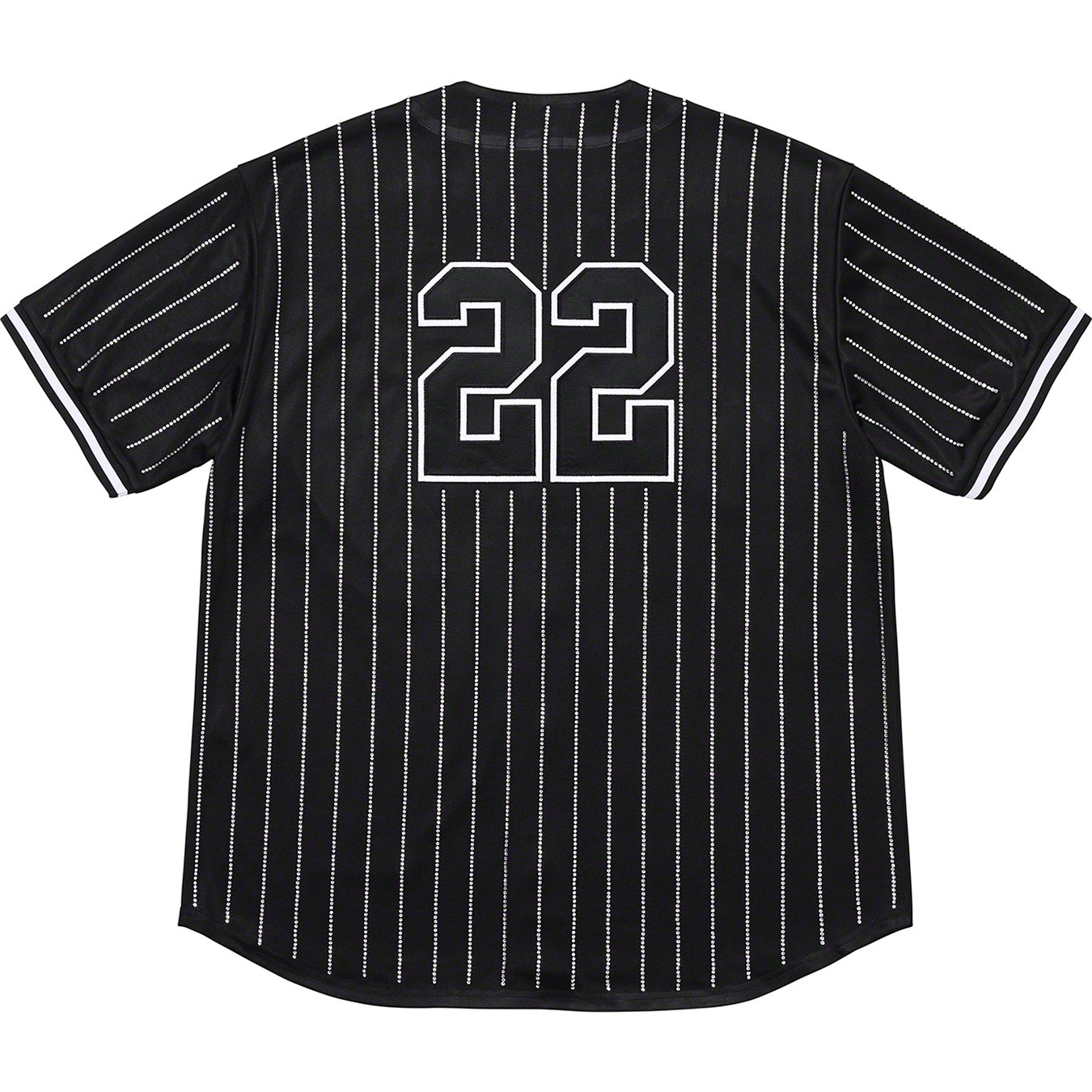 Rhinestone Stripe Baseball Jersey view 11